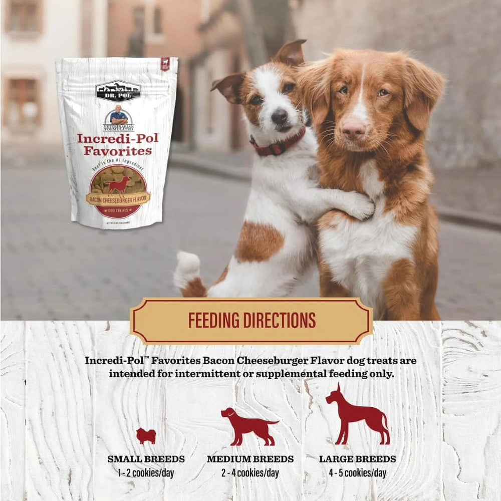 Dr. Pol Incredi-Pol training biscuits perfect for mid-day training sessions