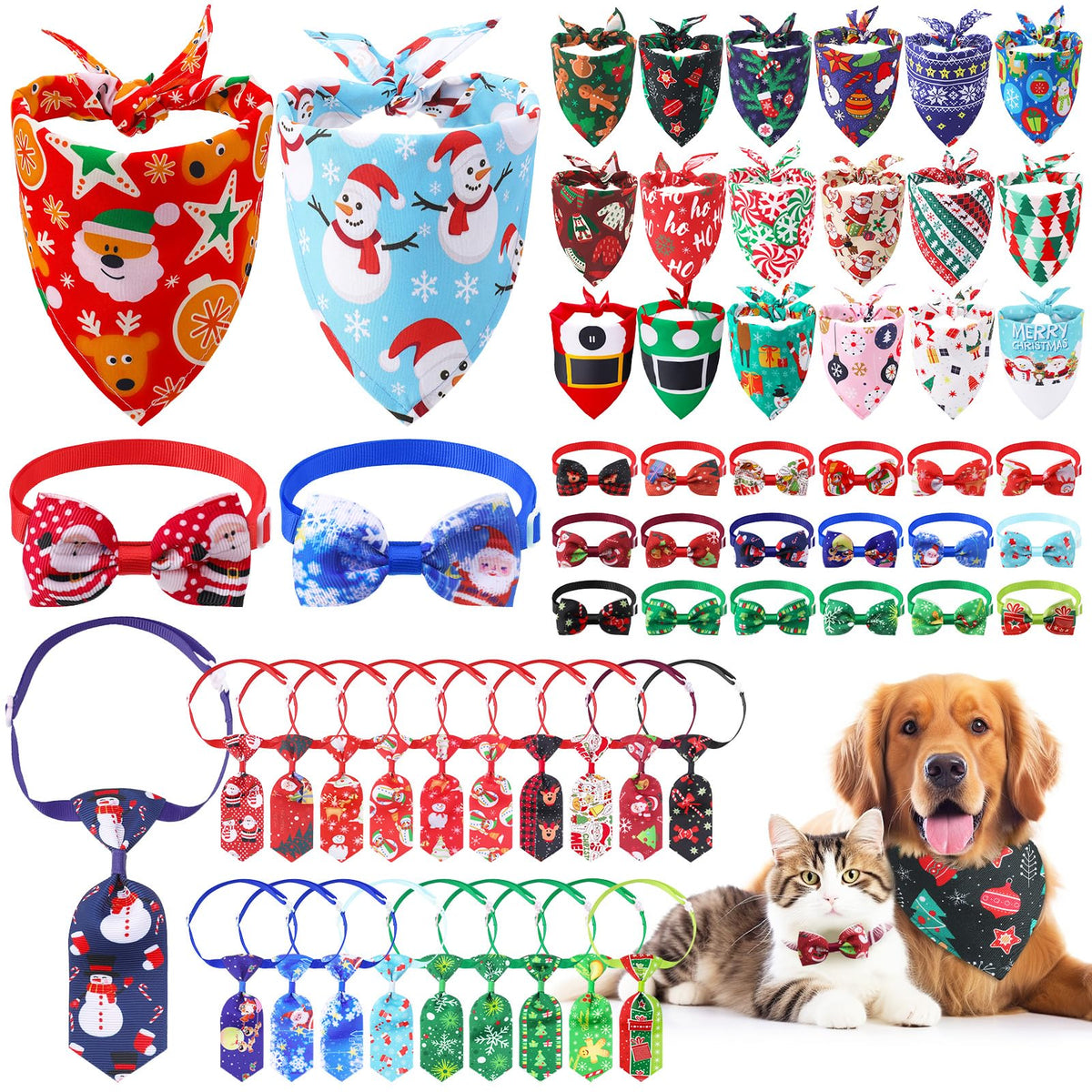 DragonflyDreams Christmas dog bandana snowman enhances festive photos