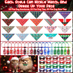 DragonflyDreams Christmas dog bandana tree adds seasonal style