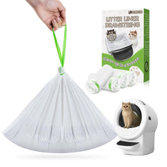 Dranbol litter box liners hero shows ultra thick durability for heavy litter loads