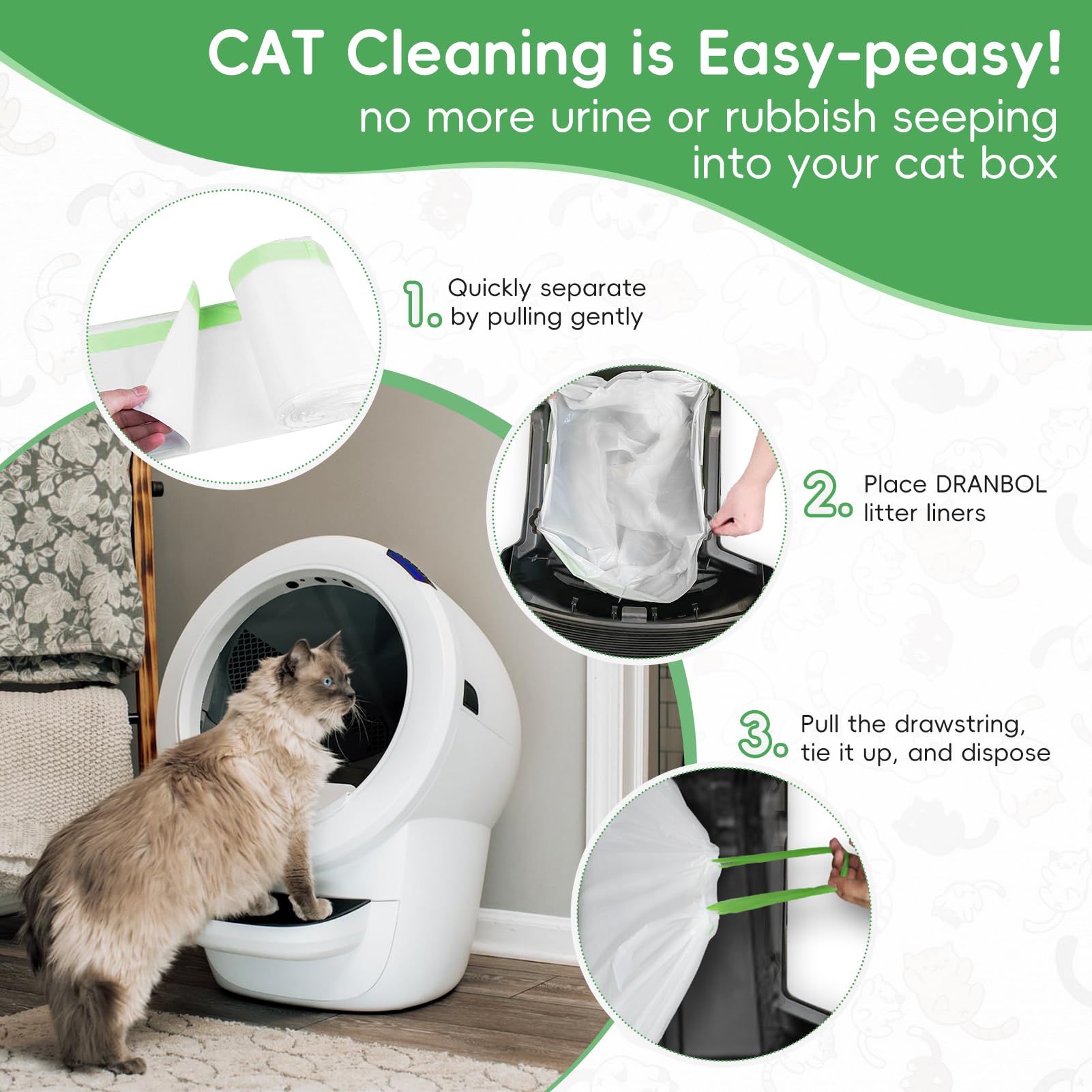 Dranbol odor locking closure image highlights odor containment capability