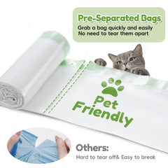 Dranbol pre-separated bags enable hygienic, on-demand use.