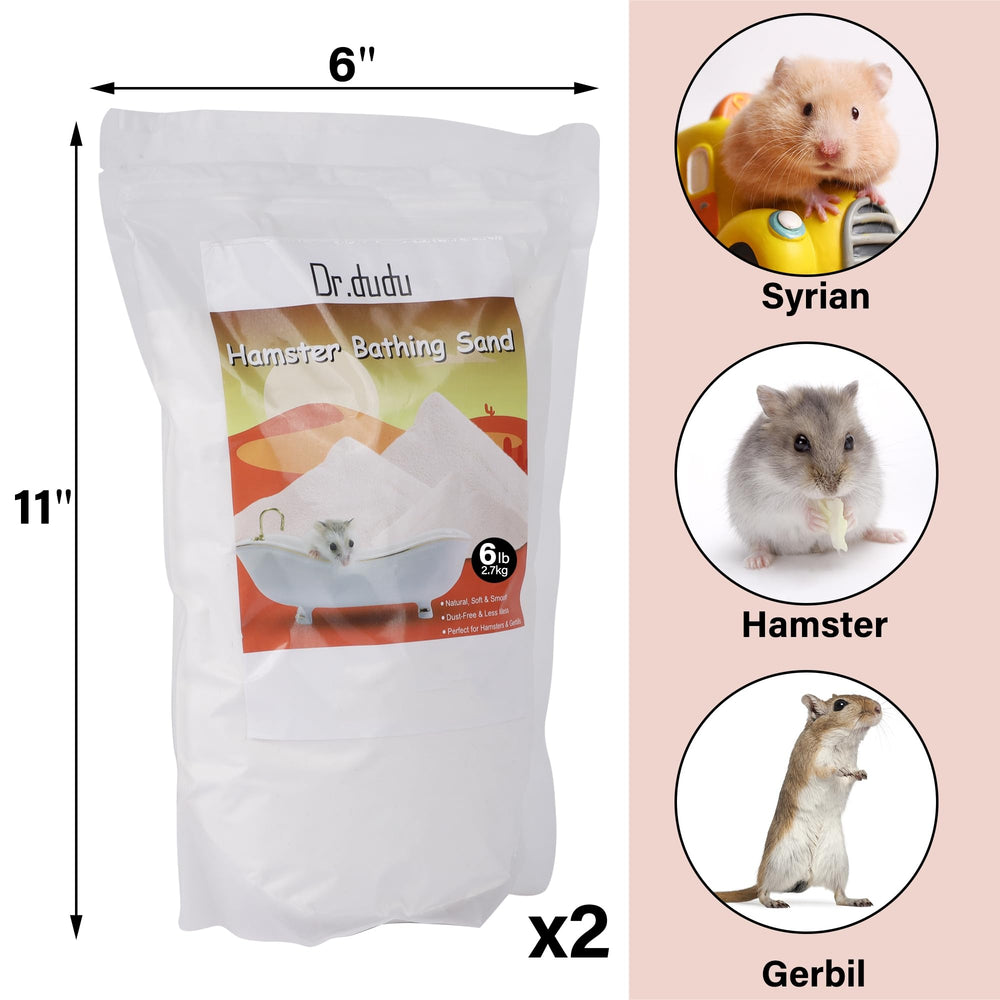 DR.DUDU bath sand bag open showing easy pouring and long-lasting supply.
