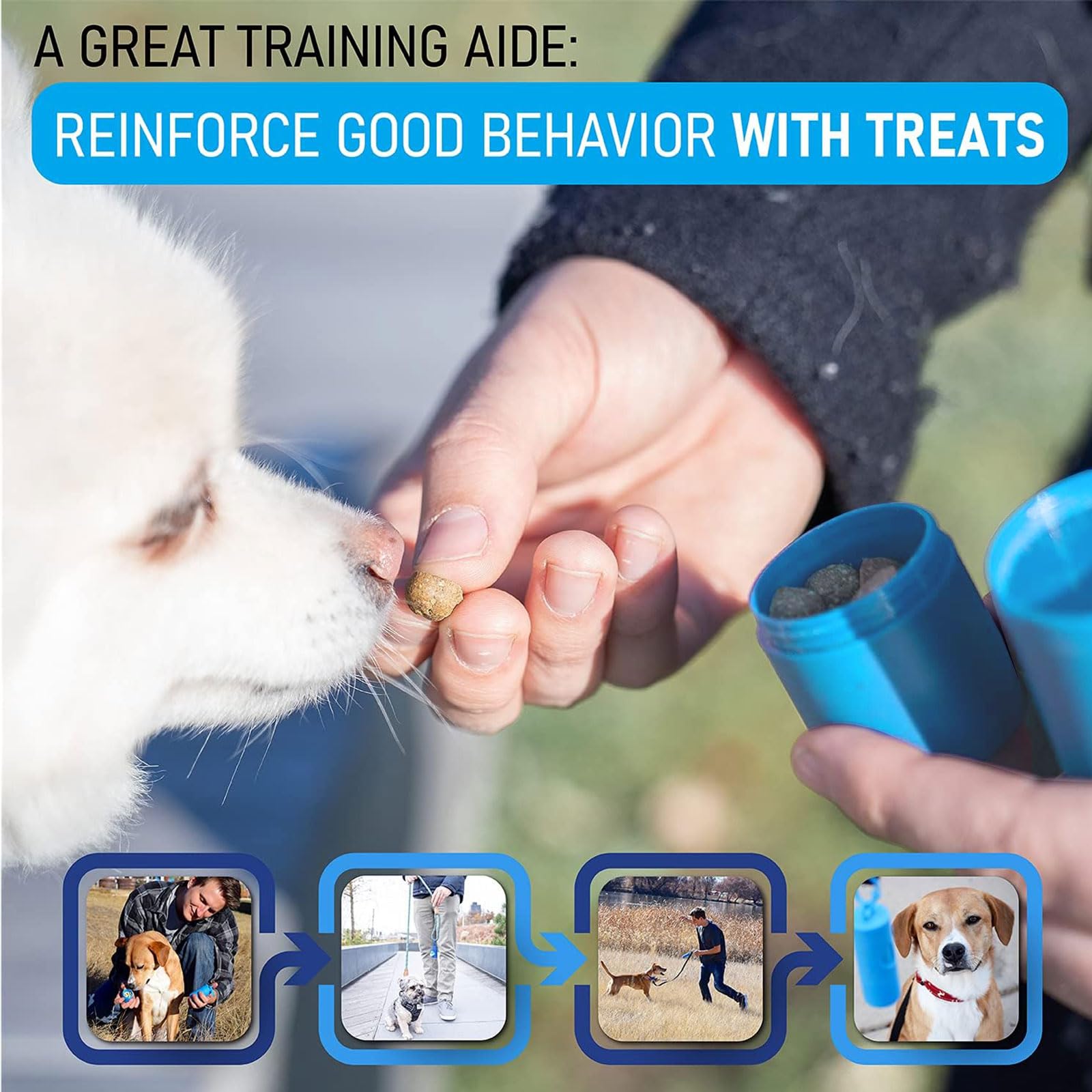 DREAM&GLAMOUR lightweight dog waste bag dispenser ready for quick outings