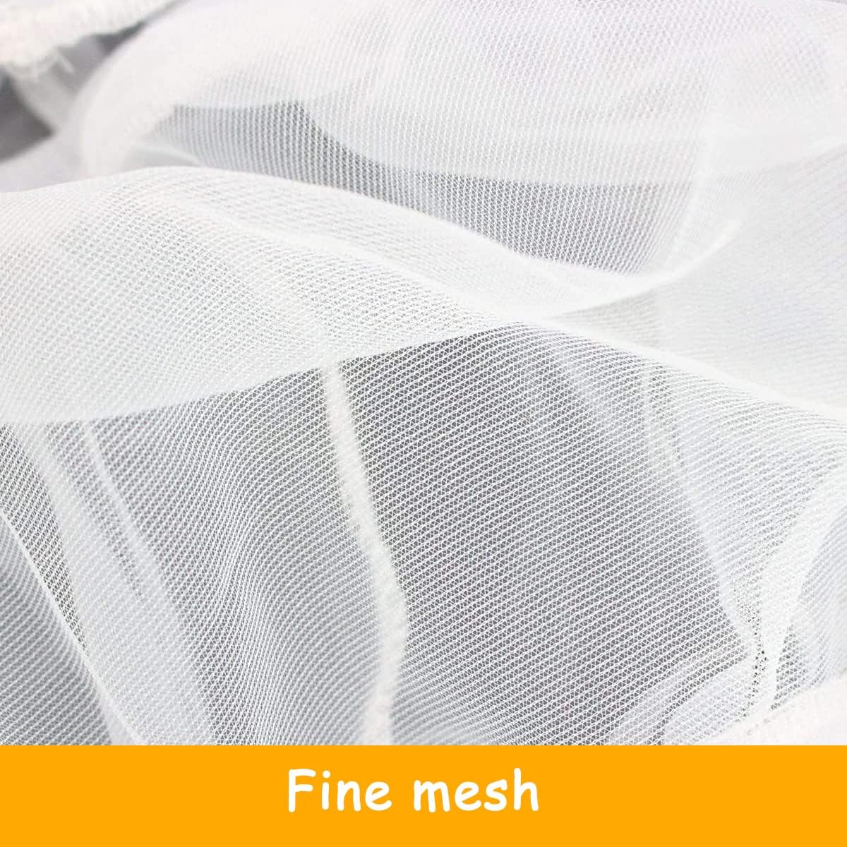 DreamAug breathable mesh cage cover promotes ventilation while containing debris around the cage.