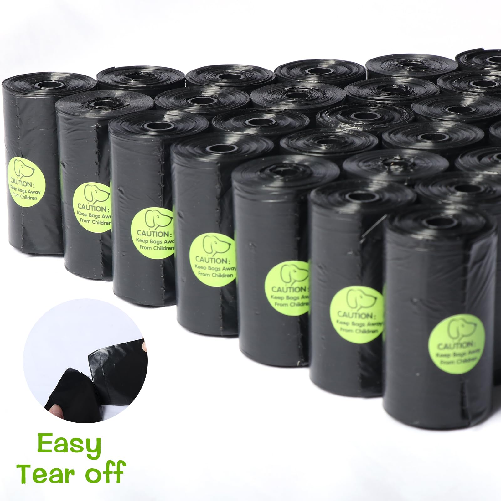 DREAM&GLAMOUR 30-roll dispenser bundle for convenient on-the-go bagging.