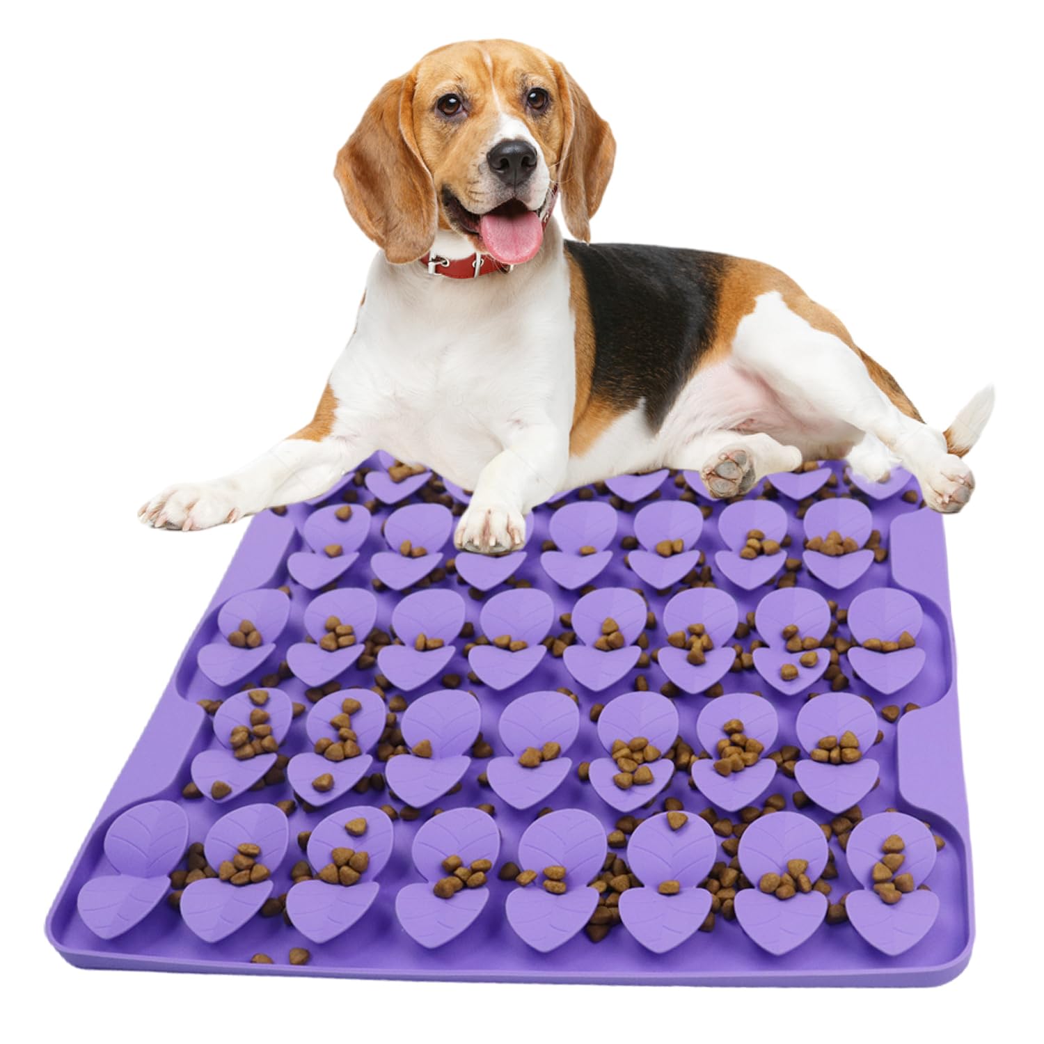 Drescu large silicone mat designed for big breeds' slow eating.