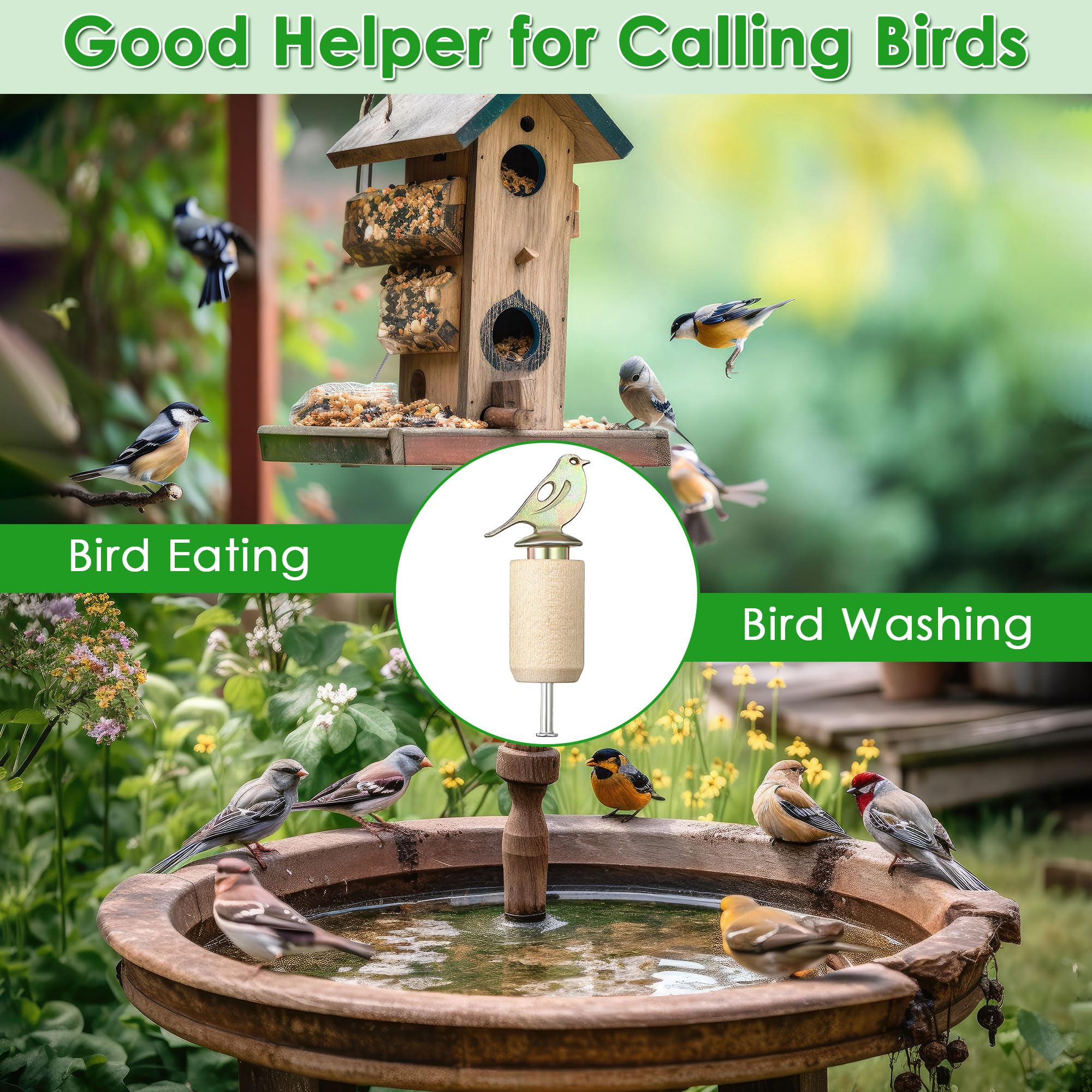 Dreyoo Bird Whistle outdoor-use setup illustrating compact design for field trips.