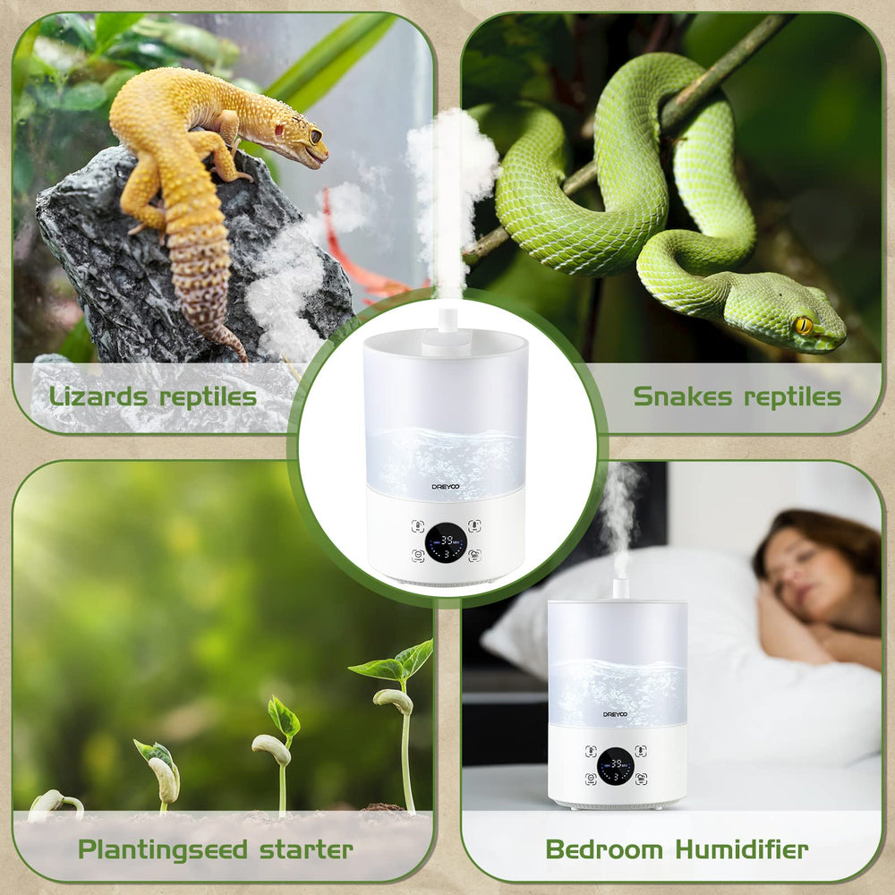 Dreyoo multifunction humidifier suitable for reptiles, amphibians and plants