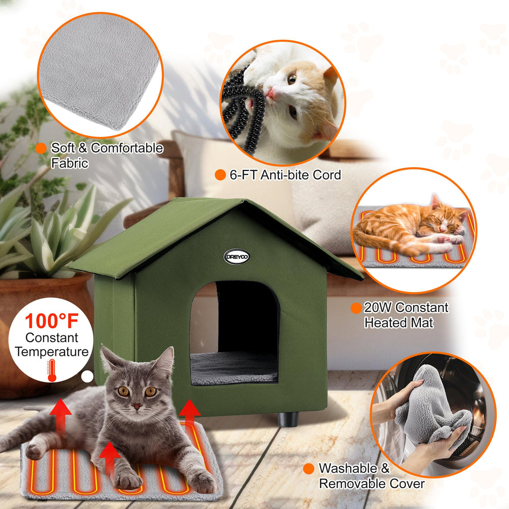 Dreyoo 6 ft chew-proof leash protects cords and pets.