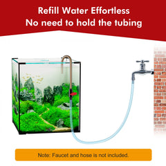 Dreyoo cambiador de agua con interruptor de flujo para controlar caudal