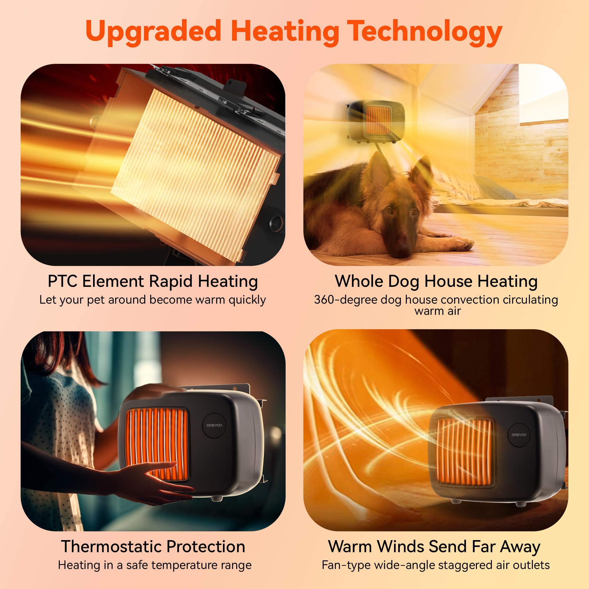 Dreyoo easy install and clean design simplifies setup and maintenance.