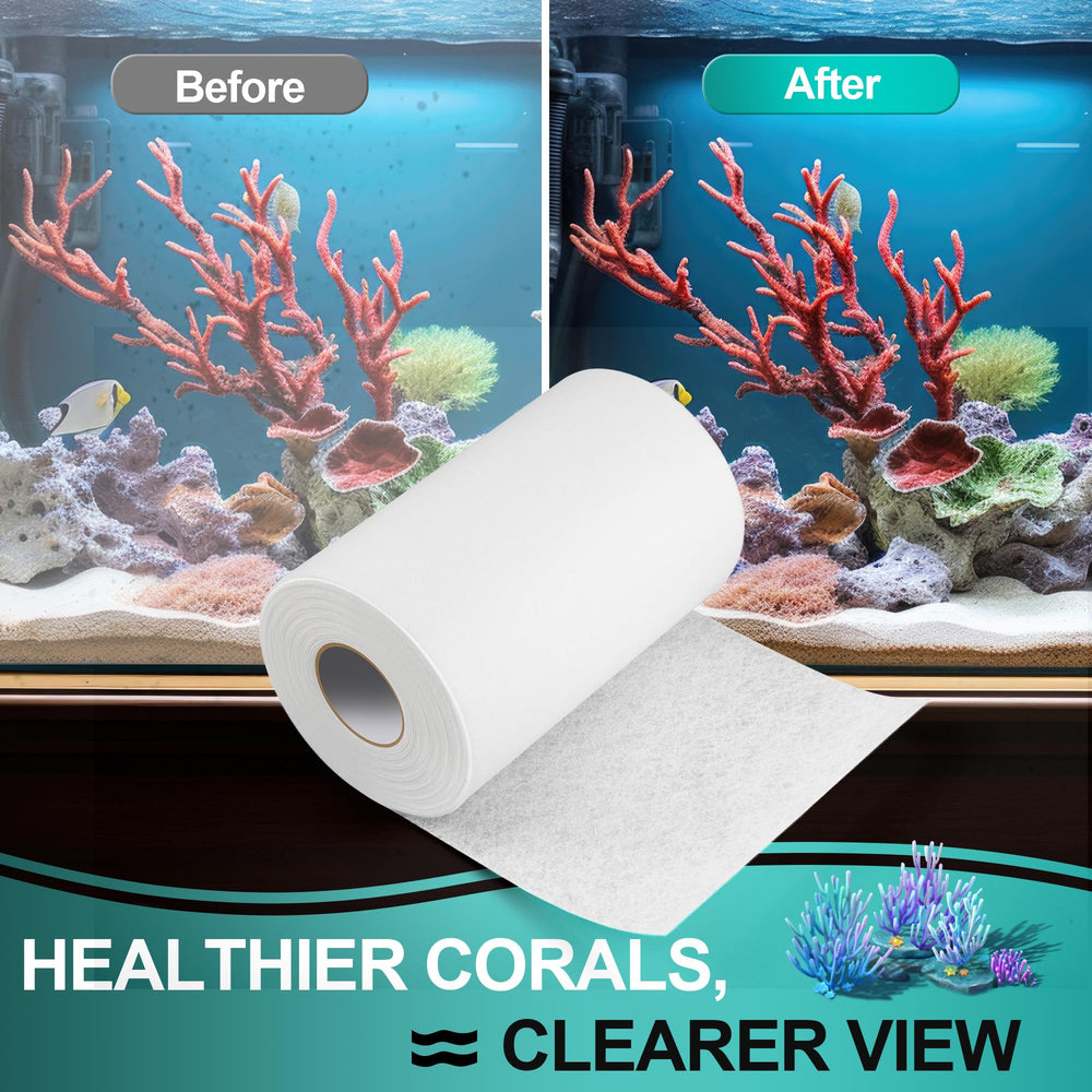 Dreyoo fleece roll showcases filtration detail and debris capture