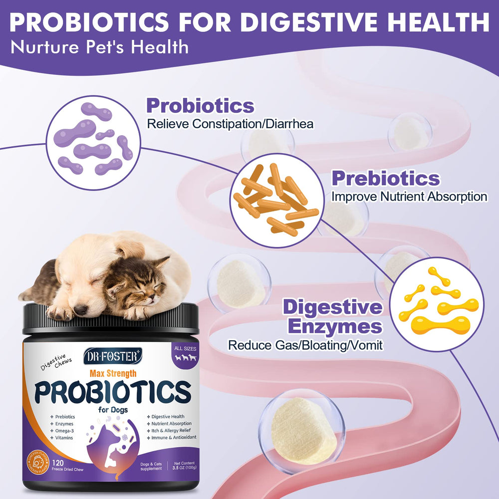 DRFOSTER Omega-3 dog bites support healthy skin and coat during seasonal changes.