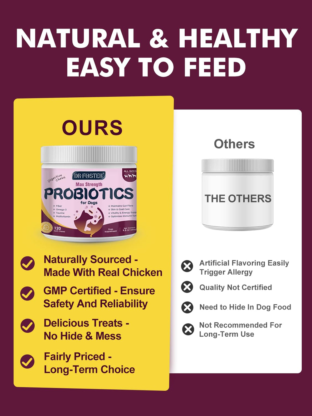 DRFOSTER immune-energy graphic suggests vitality and daily wellness support
