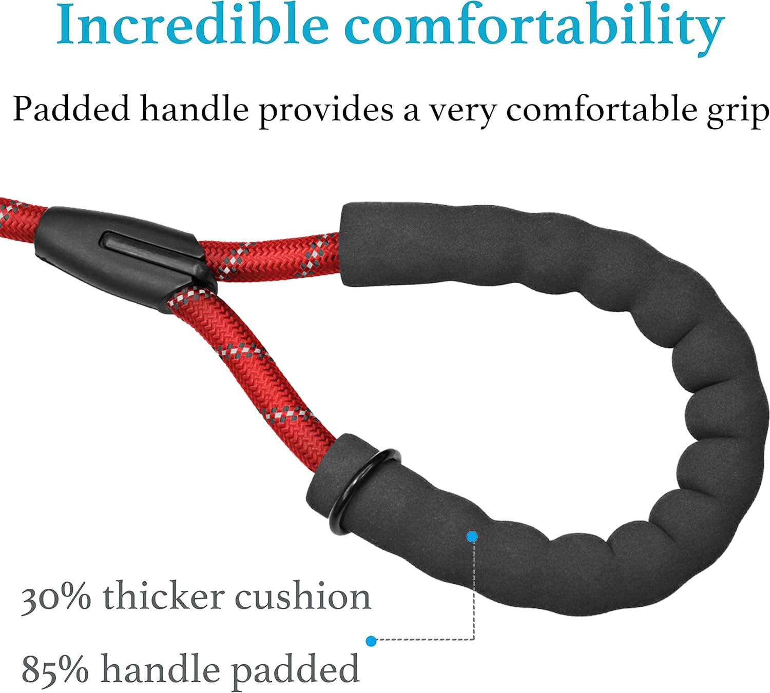 Drgxle Double Dog Leash dual-elastic-lines reduce tangling and keep two dogs moving smoothly.