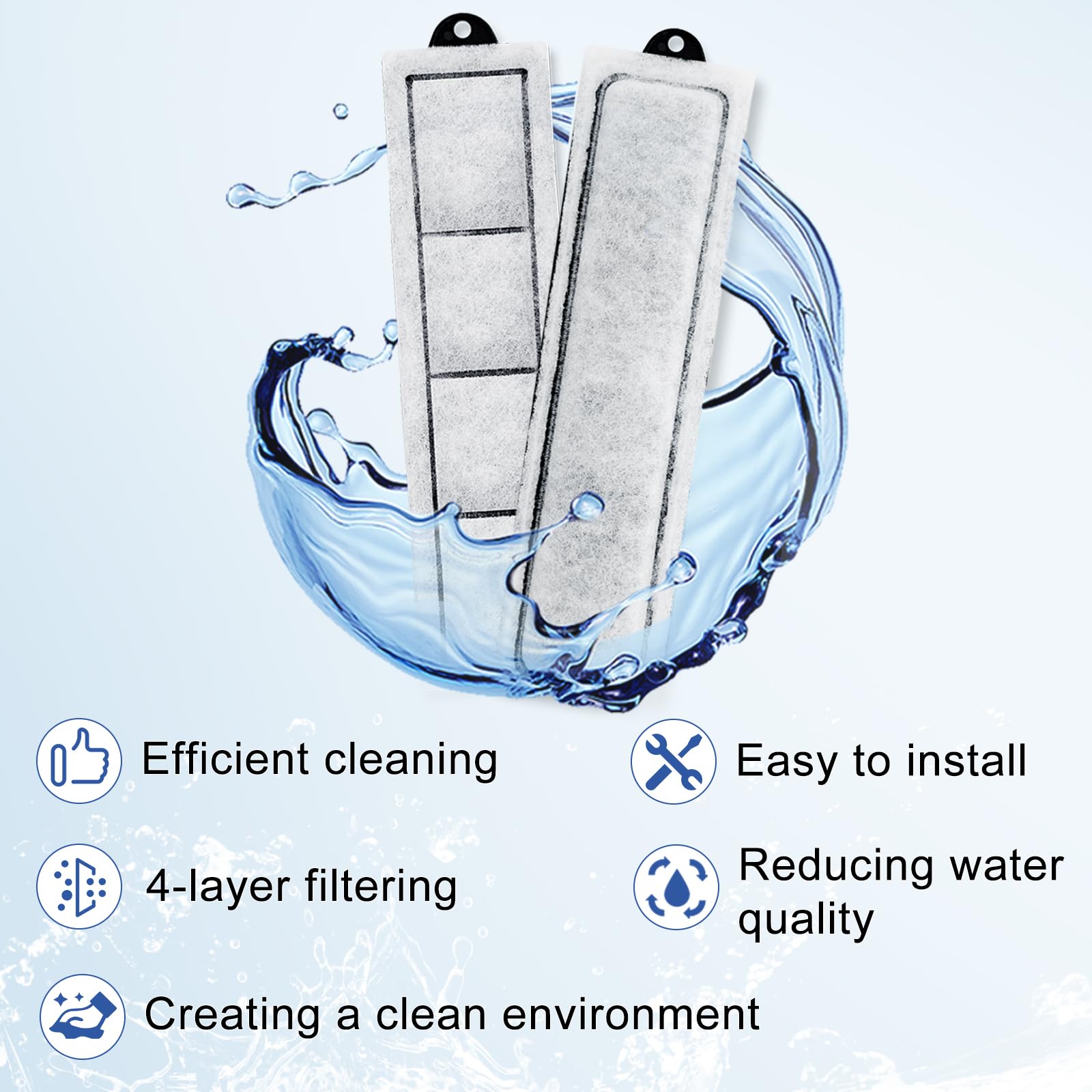 driamor four-stage-filtration-diagram highlights mesh carbon zeolite layers