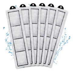 driamor rf-s 6-pack cartridges front-view for clear desk aquariums