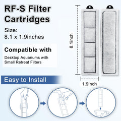 driamor rf-s-filter-compatibility-chart shows easy pairing with Retreat