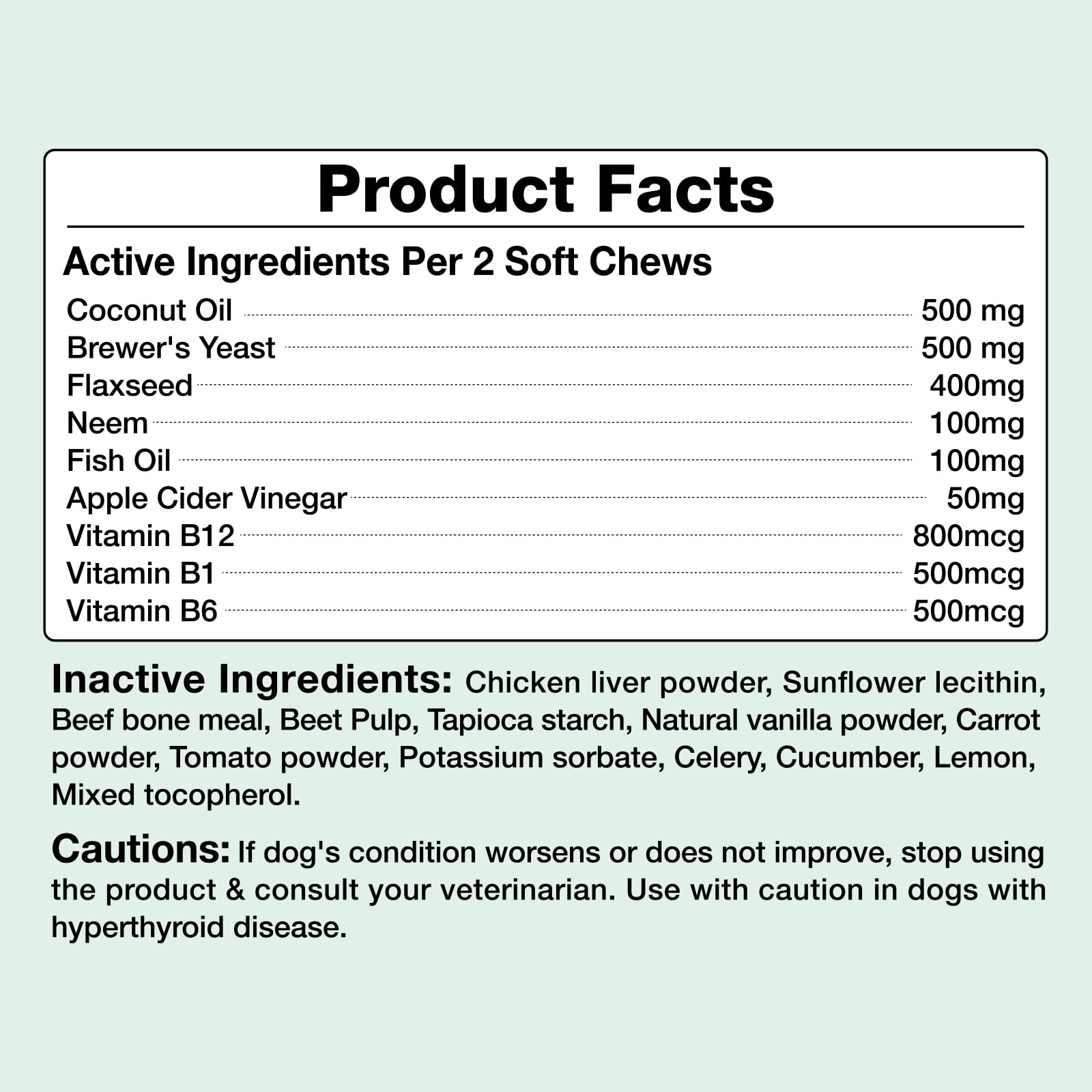 Drloton flea-tick chews suitable for all breeds communicates broad compatibility
