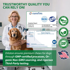 Drloton flea-tick chews chicken-flavor treats offer a tasty daily protection option
