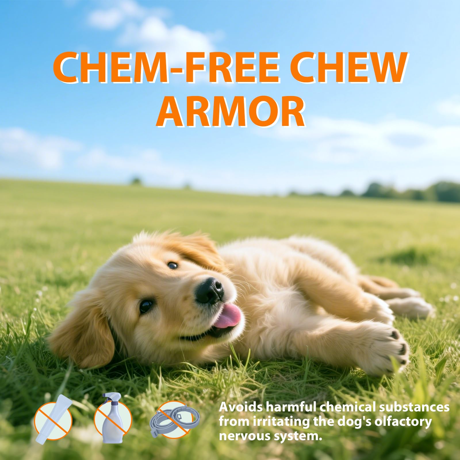 Drloton flea-tick chews dog taking a chew illustrates hassle-free administration