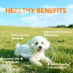 Drloton flea-tick chews soft texture close-up emphasizes easy-to-chew chews