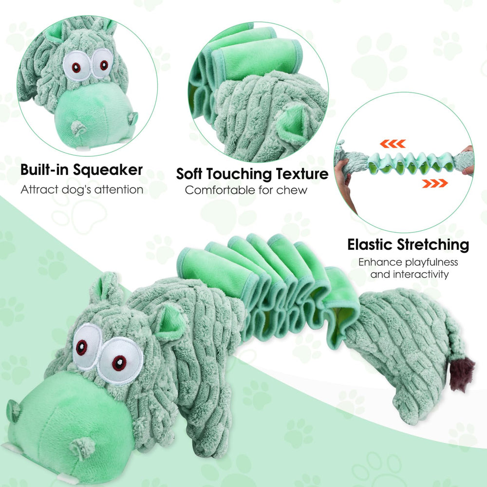 Drmstow interactive-dog-tug-toy-action demonstrates engaging tug-of-war for bonding.