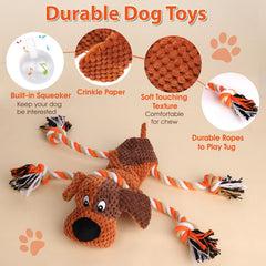Drmstow juguete-perro grande resistente para mordidas fuertes y juego prolongado.