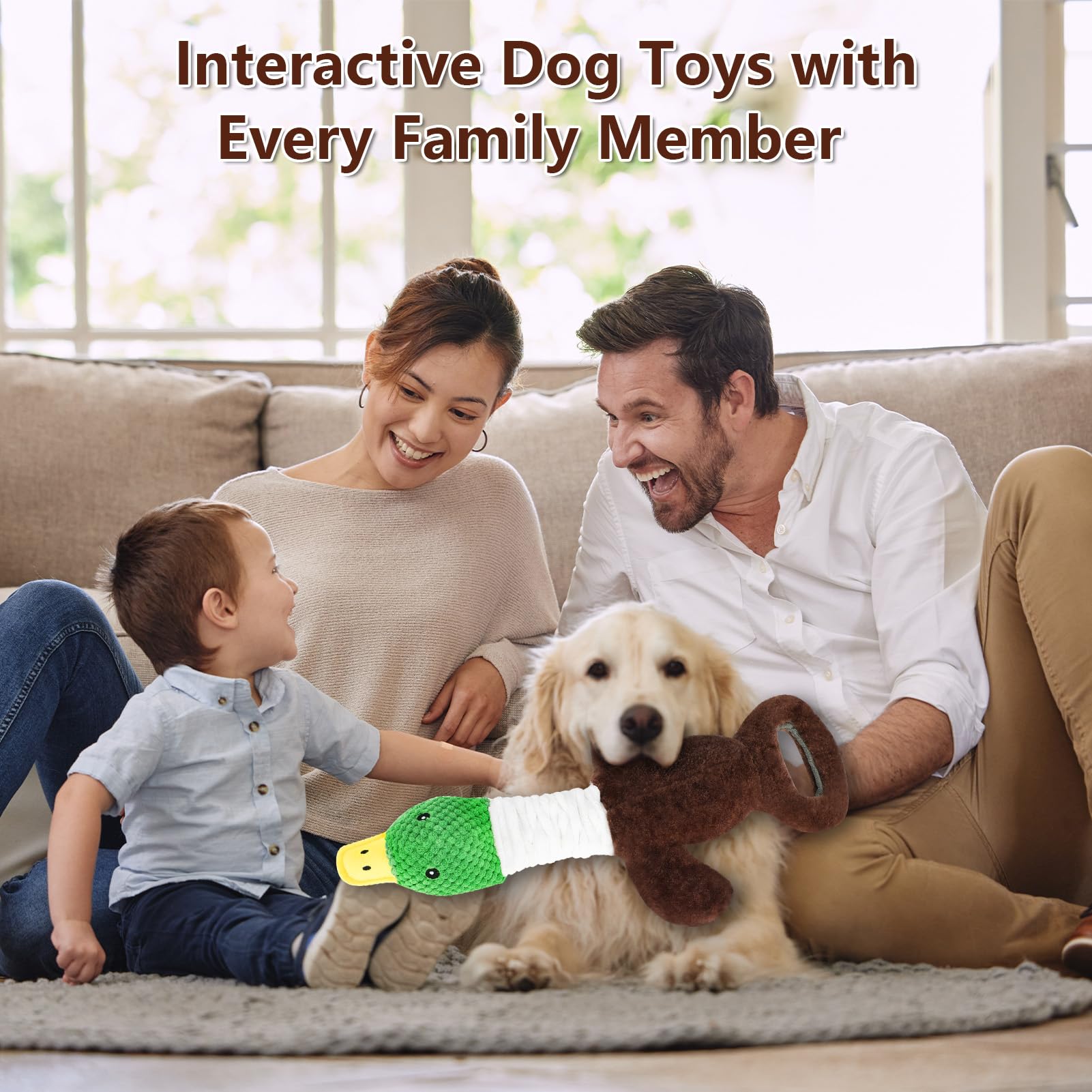 Drmstow plush duck toy easy cleaning for everyday use.