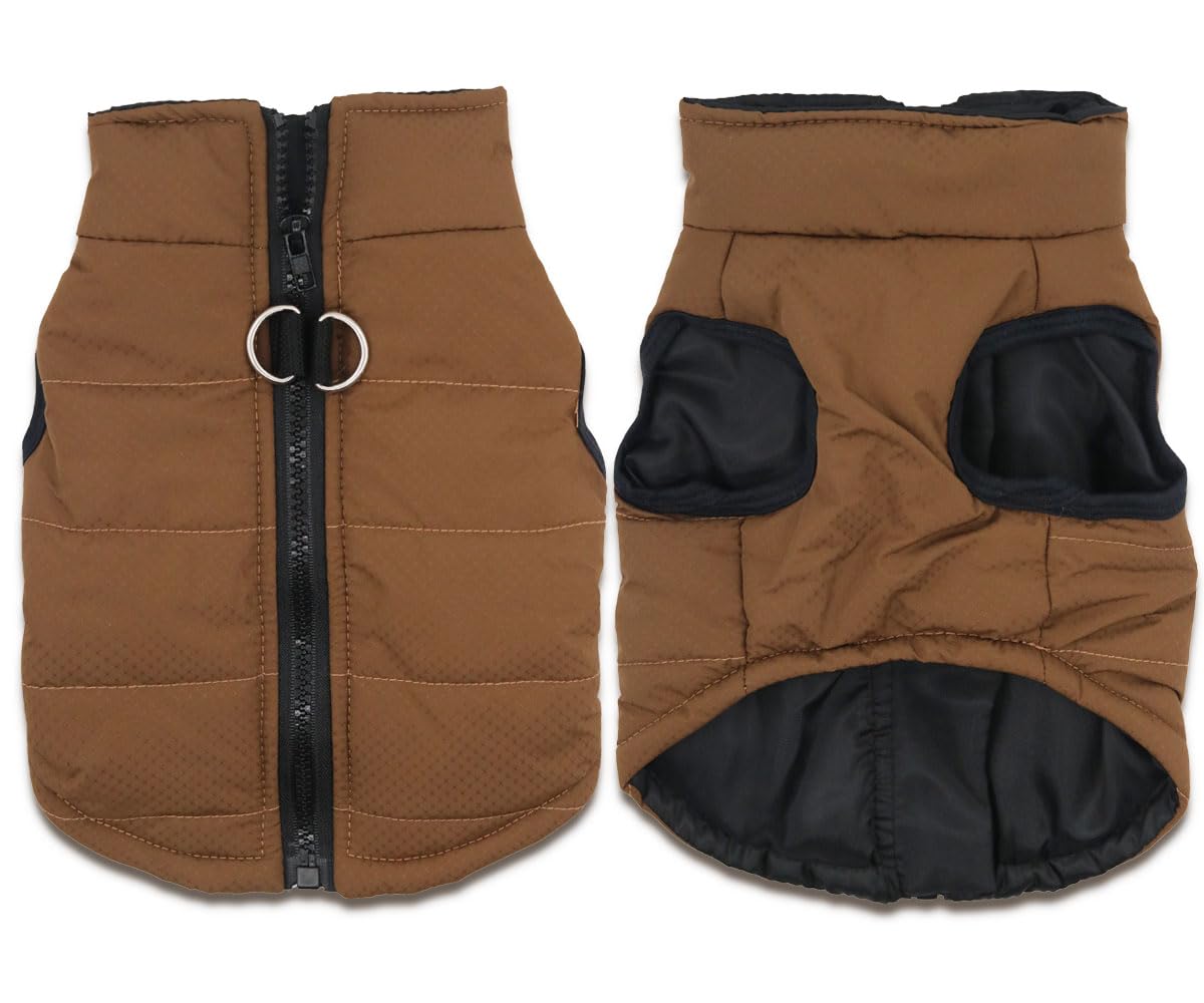 DroolingDog dog coat inner-cotton close-up highlights cozy insulation.
