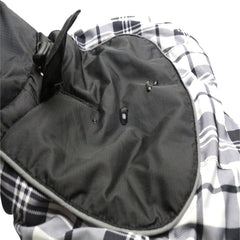DroolingDog warm-fleece-lining-dog-coat provides cozy insulation on cold outings