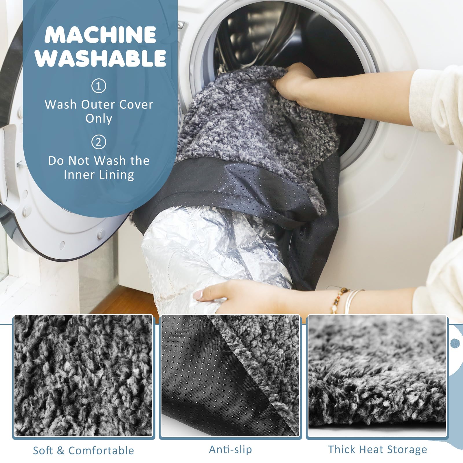 Drydiet removable cover shown for easy machine washing