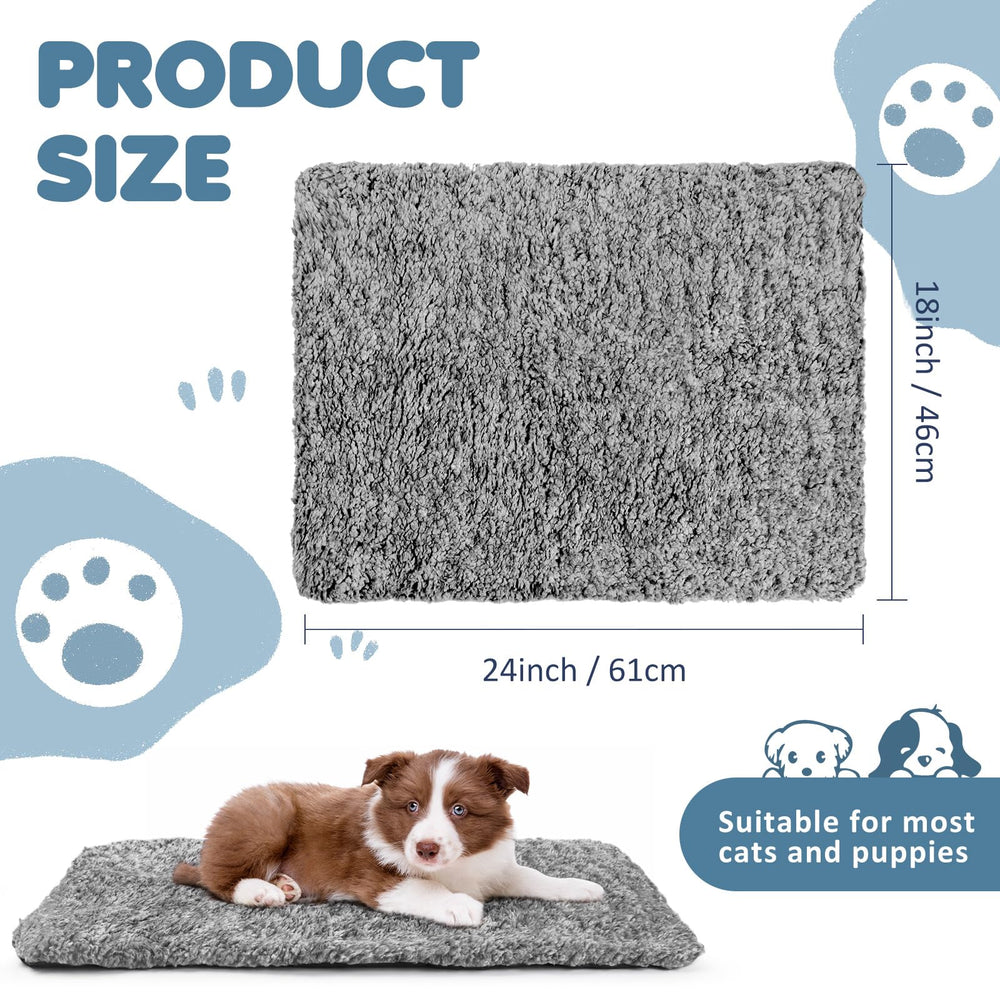 Drydiet self-warming cat pad gray removable cover demonstrates easy machine-wash care.