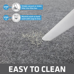 Drymate mat slip-resistant backing keeps mat in place and floors cleaner.