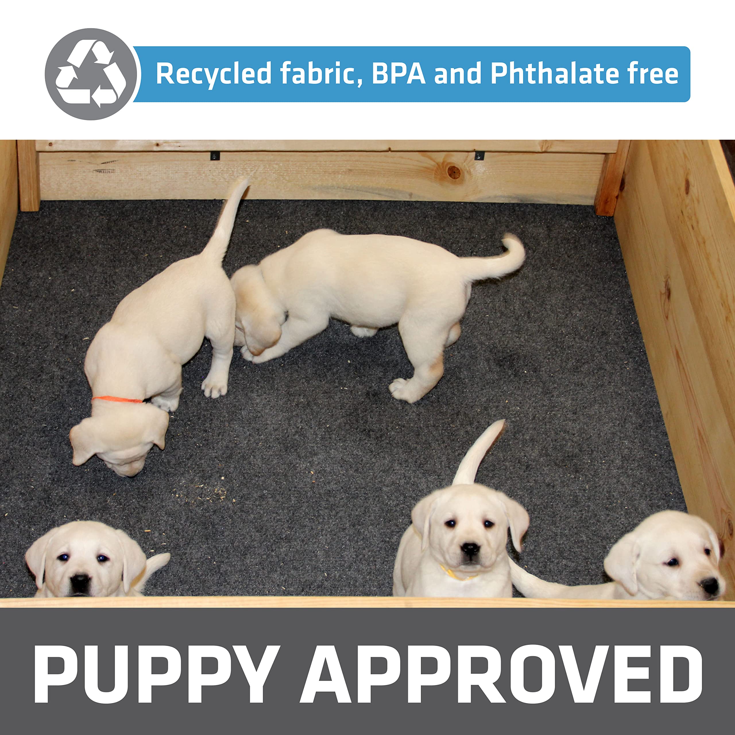 Drymate whelping box liner mat USA made with BPA-free materials