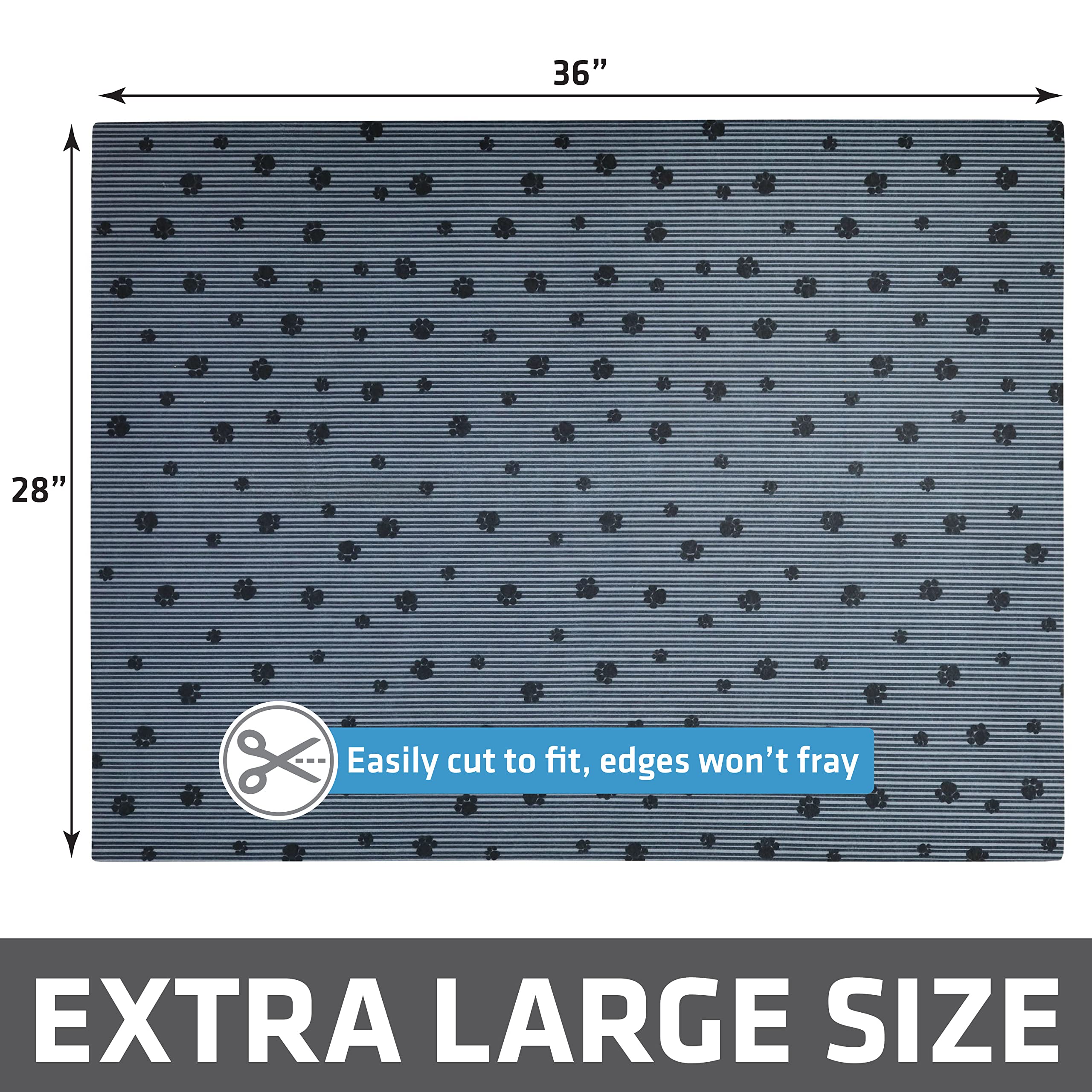 Phthalate and BPA free Drymate mat ensures a safe home environment.