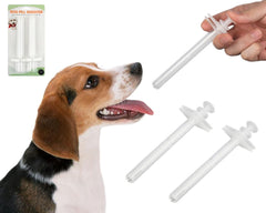 DS. DISTINCTIVE STYLE Dog Pill Shooter two-piece set for easy at-home pill delivery.