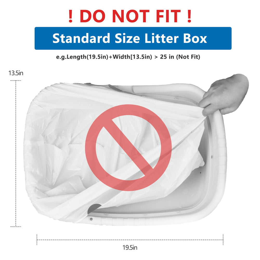 DSPET dimensions-25-2x15-7-inches demonstrates snug fit for many automatic litter-boxes.