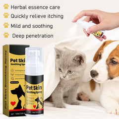 dssuoa-pet-skin-care-ingredients-natural highlights mild, non-irritating formula.