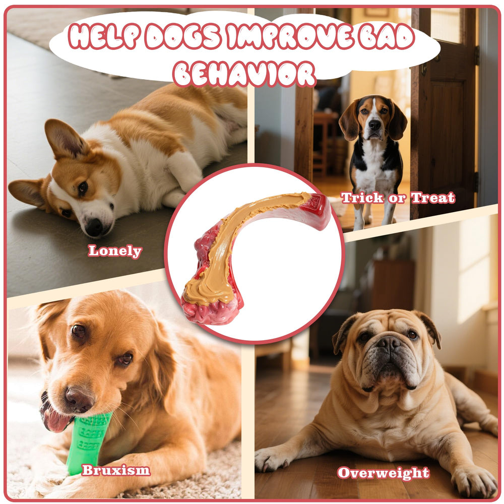 DSUMD anxiety-relief chew helps keep dogs engaged during solo play.