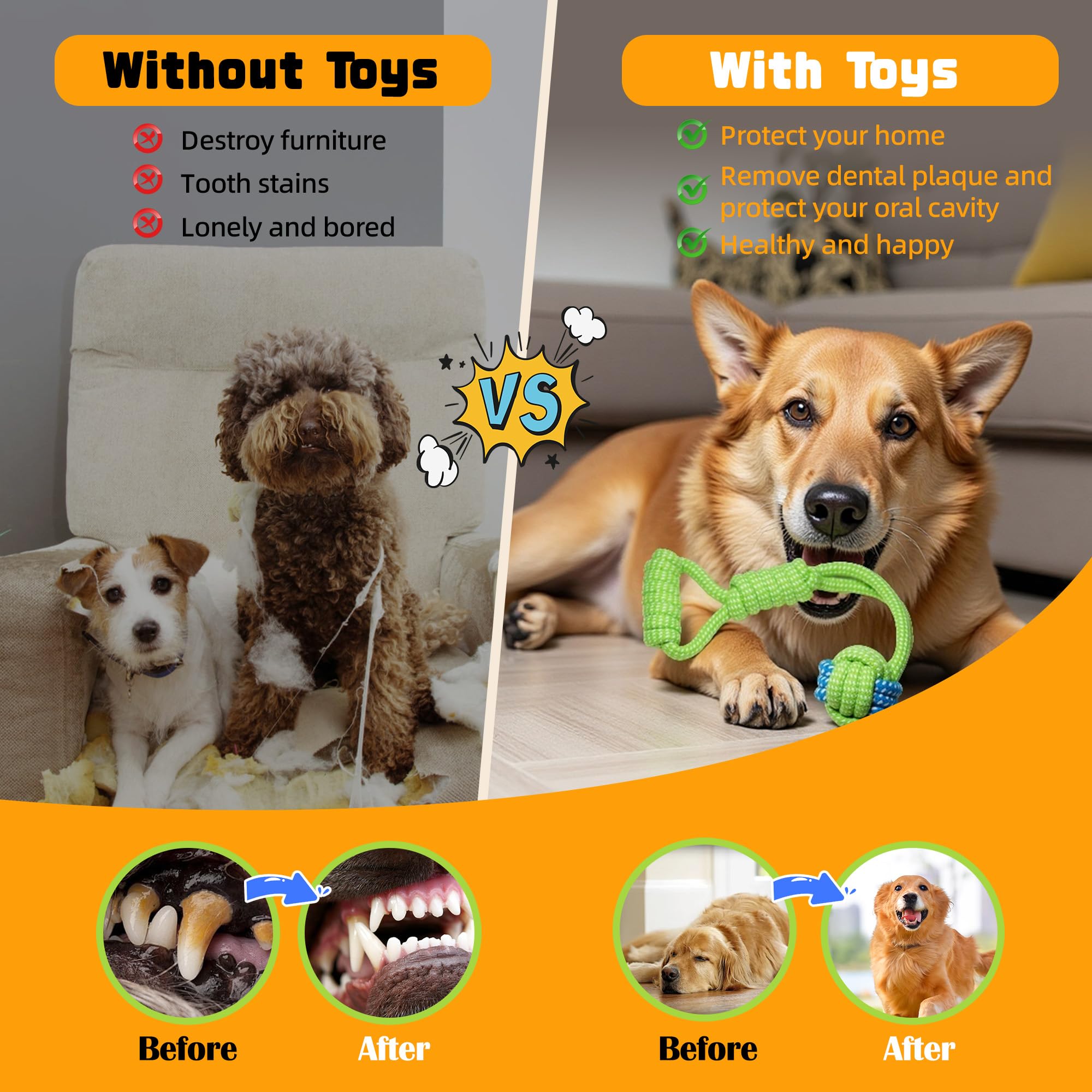 DSUMD dog chewing toy safety — sturdy construction for aggressive chewers.