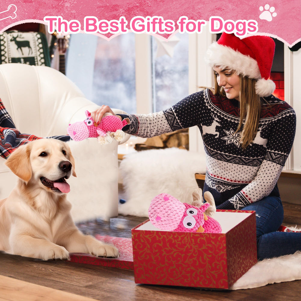 DSUMD dog squeak toy sound-feature enhances engagement during solo play.