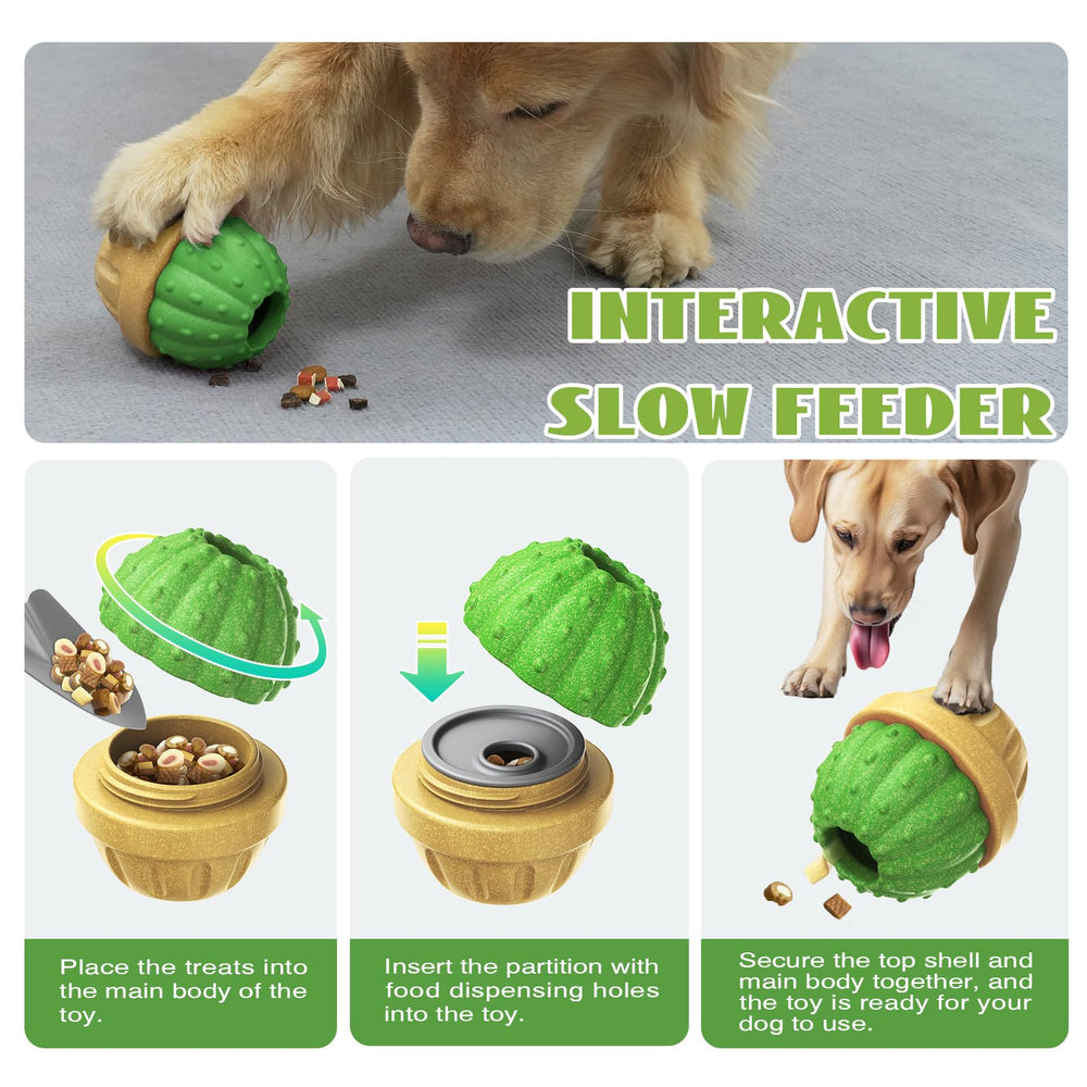 DSUMD durable chew toy for all sizes green suitable across breeds