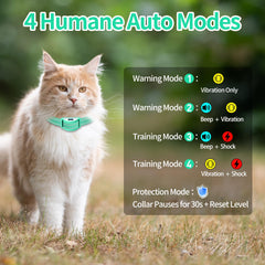 DTCollar adjustable nylon collar provides comfortable fit for various cat neck sizes.