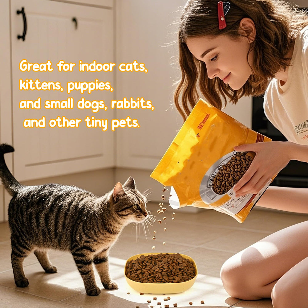 DTKLPQ camping-ready bowls fit travel or camping for on-the-go pet meals.