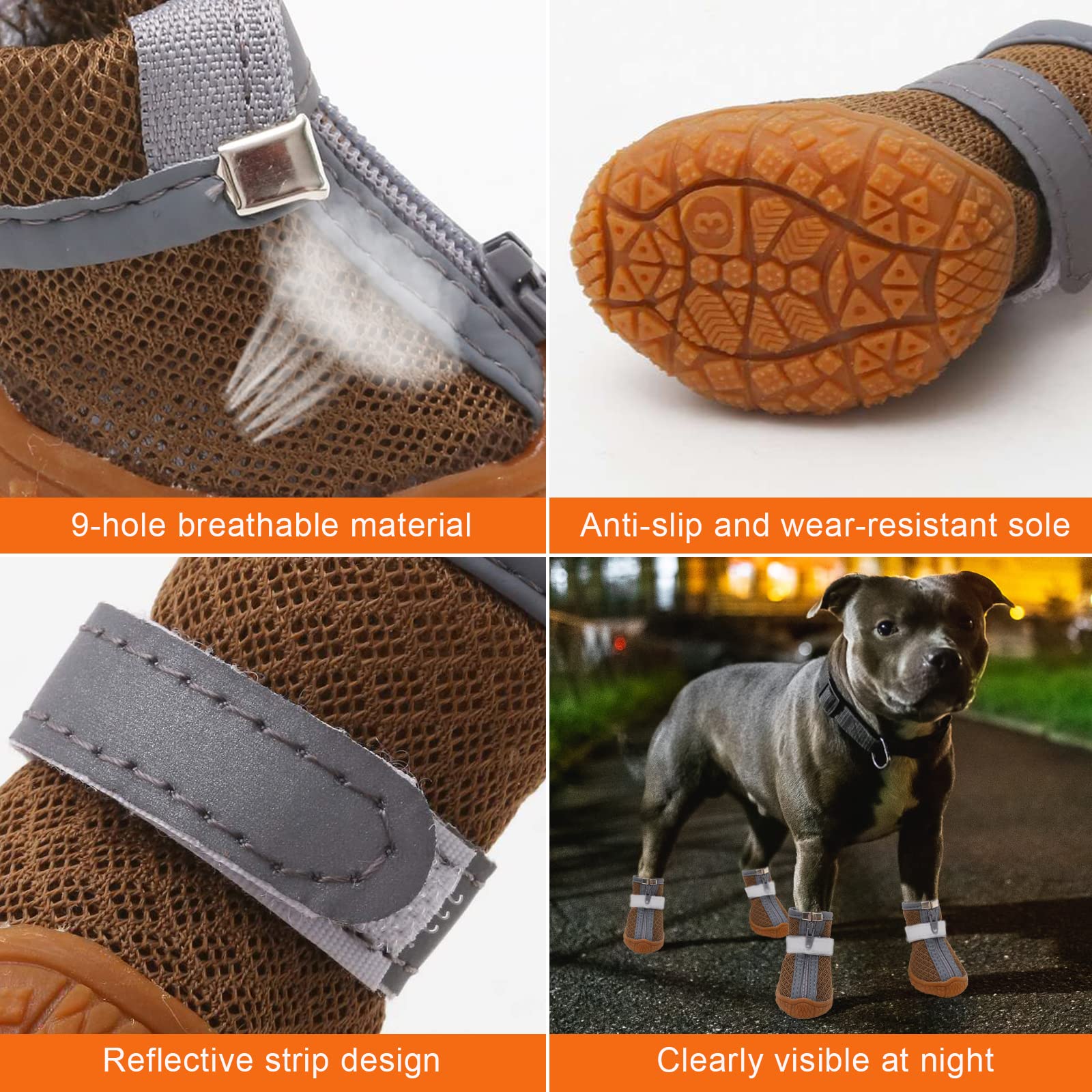 dtyxpet dog shoes waterproof fabric shown in rain-ready protection.