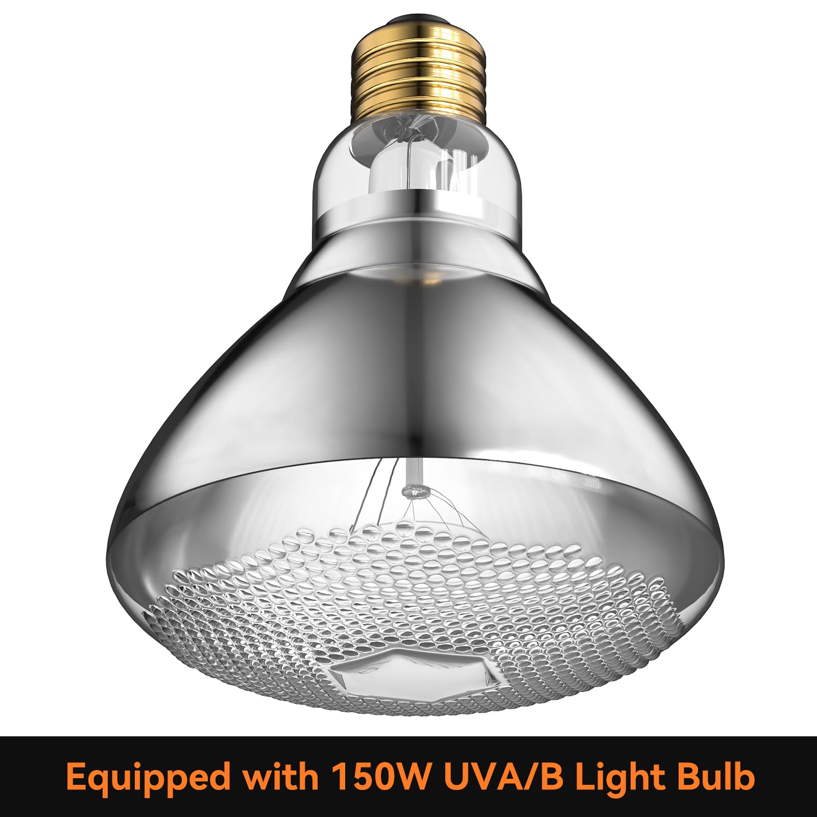 DTZY Reptile Light Fixture 1mm-wall design emphasizes durability and heat safety