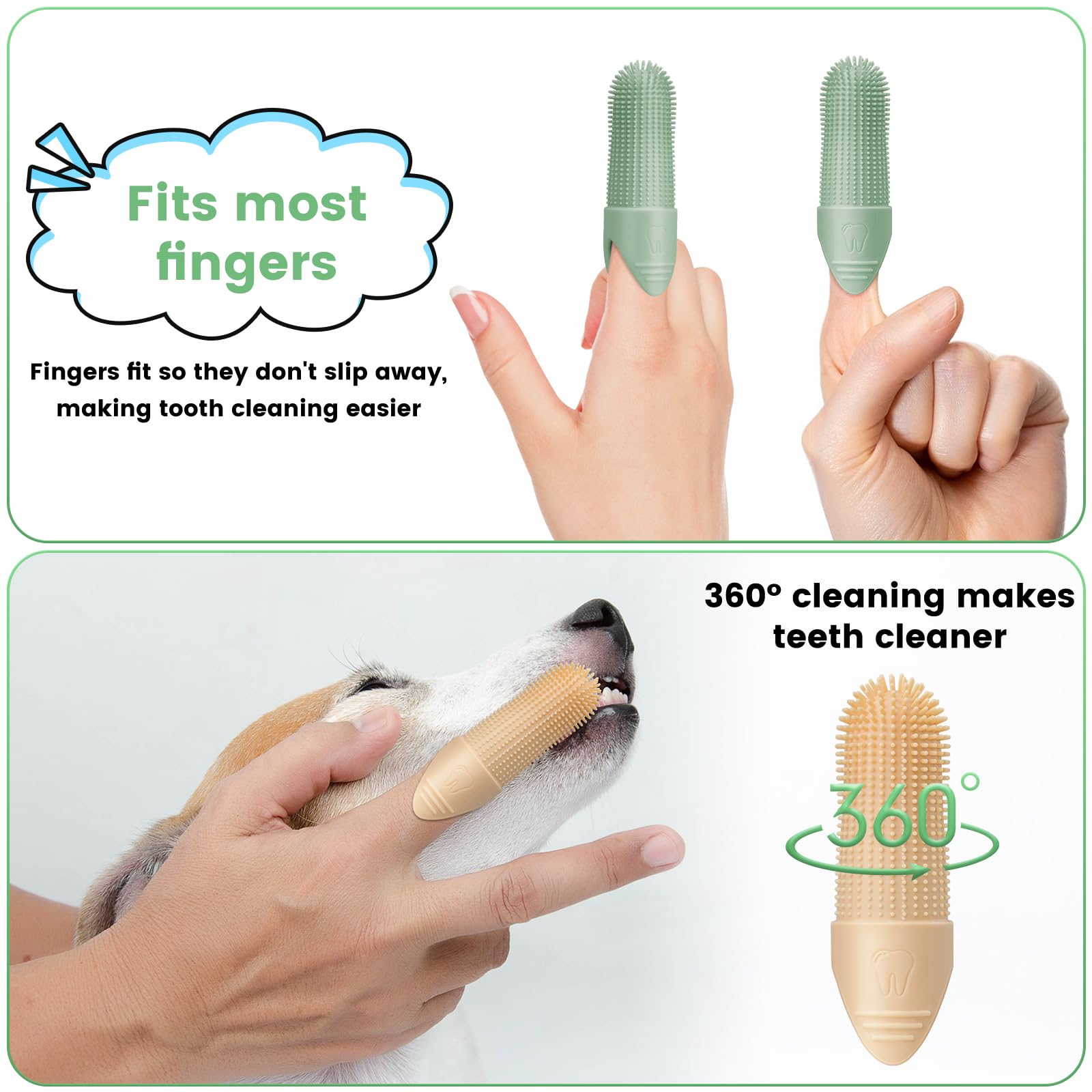 Duckart food-grade silicone construction ensures safe brushing