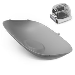 DuckSky silicone cat litter pad front view demonstrates leakproof, anti-stick protection for cleaner litter boxes.